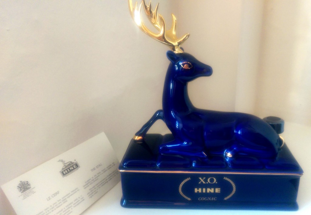 003 Limoges Blue Hind Decanter